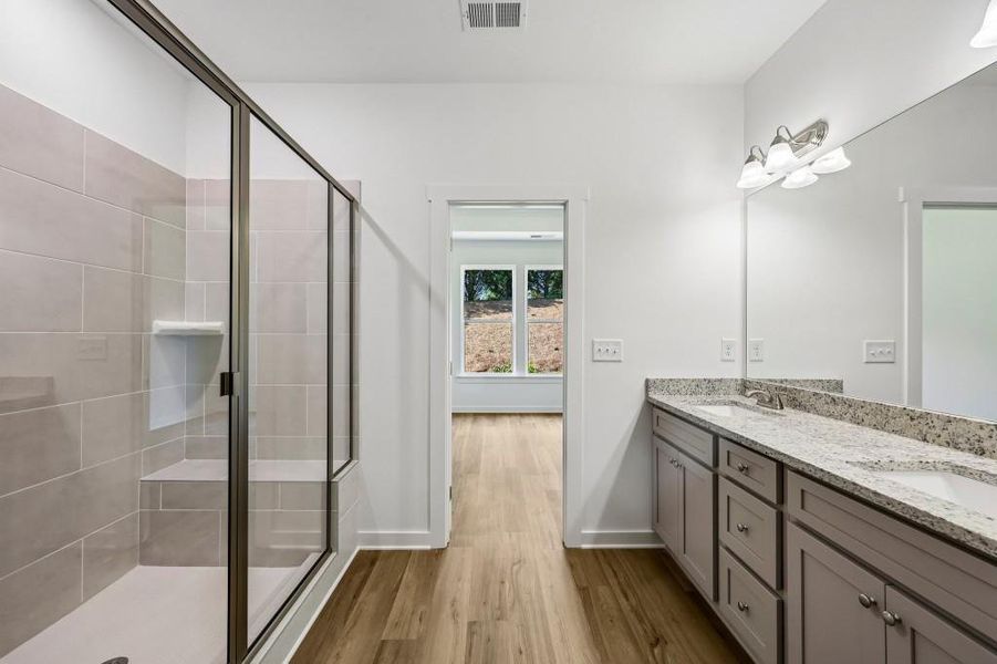 Furnished interior view inside a new home in Sutton’s Landing, Statham (Image 12).