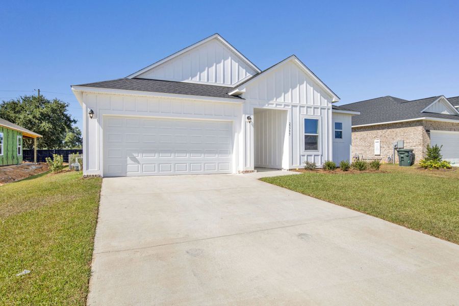 Representative exterior photo of a completed home built from the Drexel by Maronda Homes in Bellview Pointe, Bellview, FL (Image 21).