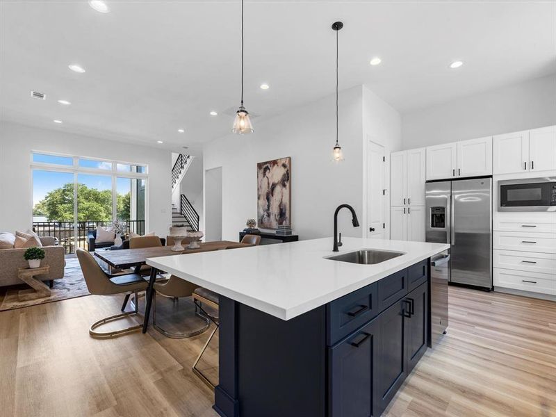 Furnished interior view inside a new home in Allura At Val Verde, Houston (Image 12).