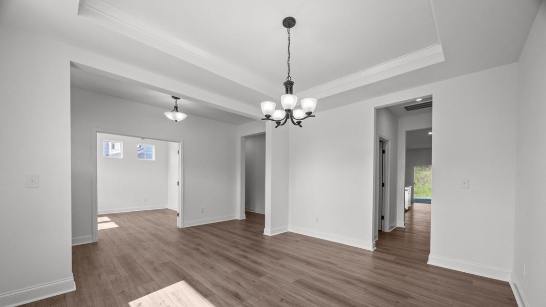 The Norris Plan by DRB Homes in McBride Indian Trail, NC - Dining