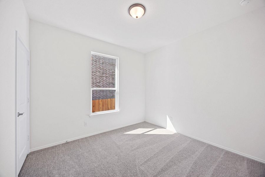 Spacious, unfurnished interior of a new home in Salerno - Classic Collection, Round Rock (Image 11). Spacious, unfurnished interior of a new home in Salerno - Classic Collection, Round Rock (Image 11).