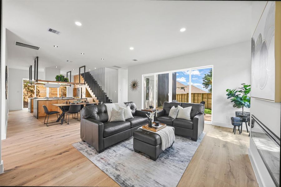 Furnished interior view inside a new home in , Montgomery (Image 32).