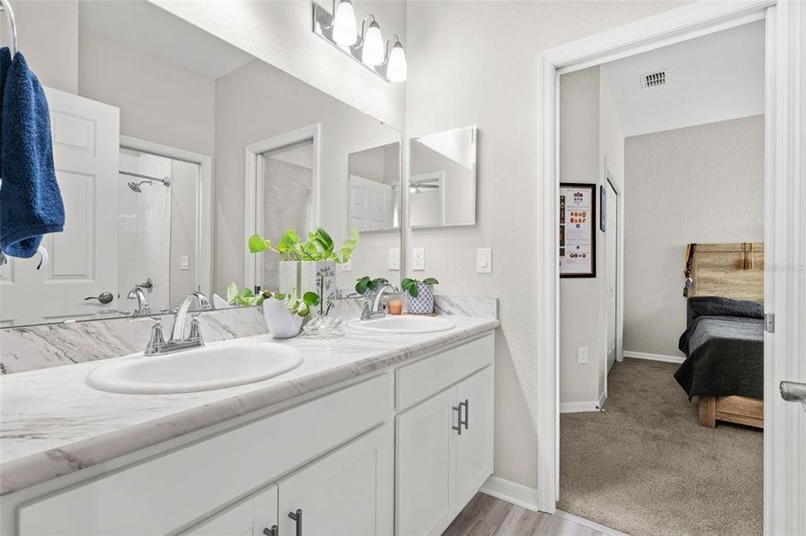 Furnished interior view inside a new home in , Davenport (Image 30).