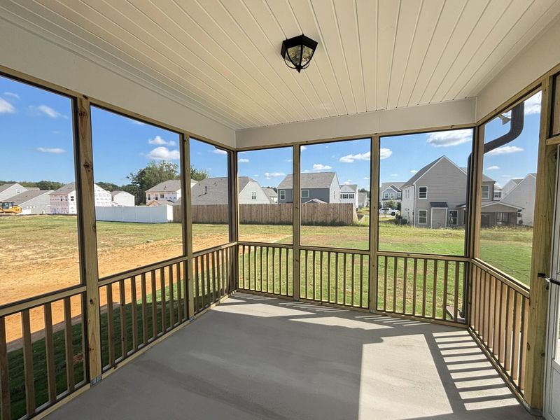 Exterior details and patio area of a home in Daniel Farms, Benson (Image 20).