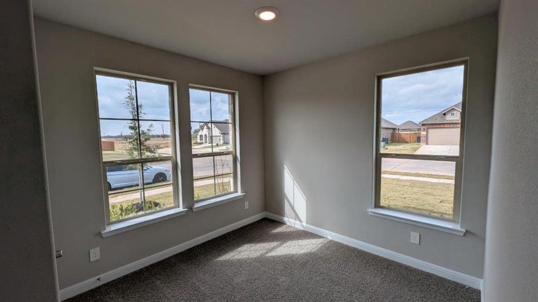 Spacious, unfurnished interior of a new home in Bella Vista, Granbury (Image 13). Spacious, unfurnished interior of a new home in Bella Vista, Granbury (Image 13).