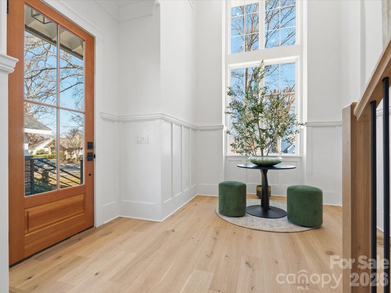Furnished interior view inside a new home in , Charlotte (Image 35).