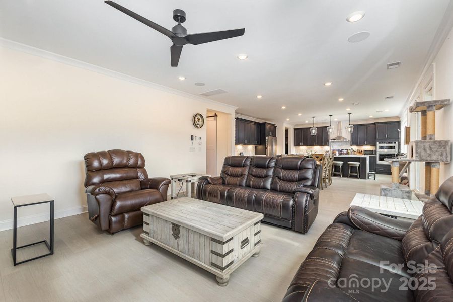 Furnished interior view inside a new home in Windell Woods, Tega Cay (Image 12).
