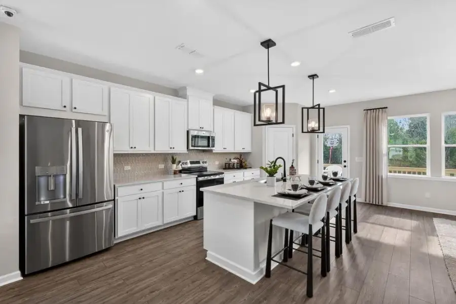 Furnished interior view inside a new home in Dreycott, Lawrenceville (Image 15).