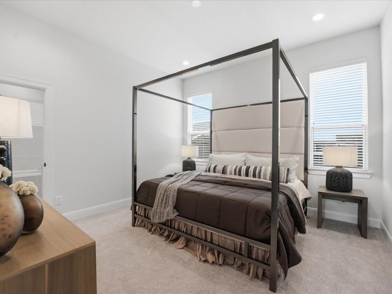 Furnished interior view inside a new home in Uptown District, Houston (Image 21). Furnished interior view inside a new home in Uptown District, Houston (Image 21).