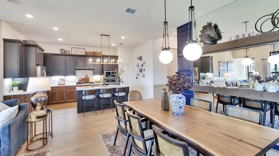 Model home photos of similar floorplans, not pictures of actual home.