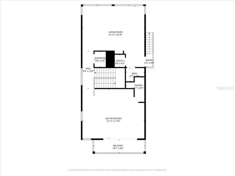 2D floor plan layout of this home in , Englewood, FL (Image 5).