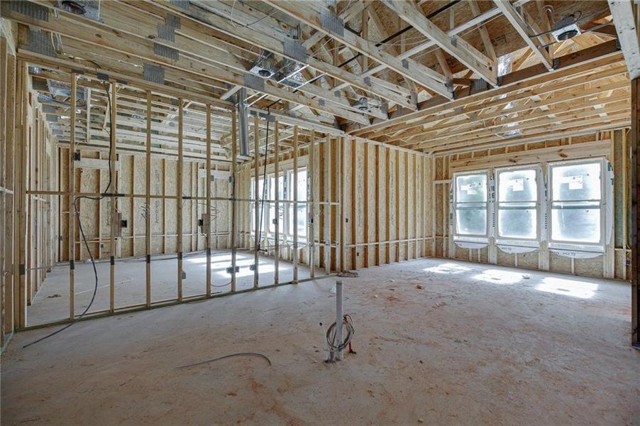 In-progress construction of a new home in , Statham, GA (Image 13).