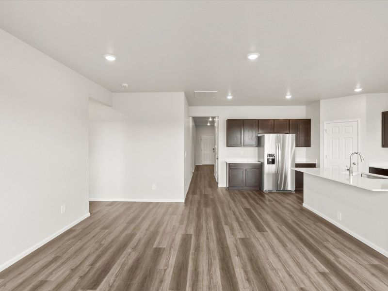 Spacious, unfurnished interior of a new home in Poudre Heights: The Lakes Collection, Windsor (Image 8). Spacious, unfurnished interior of a new home in Poudre Heights: The Lakes Collection, Windsor (Image 8).