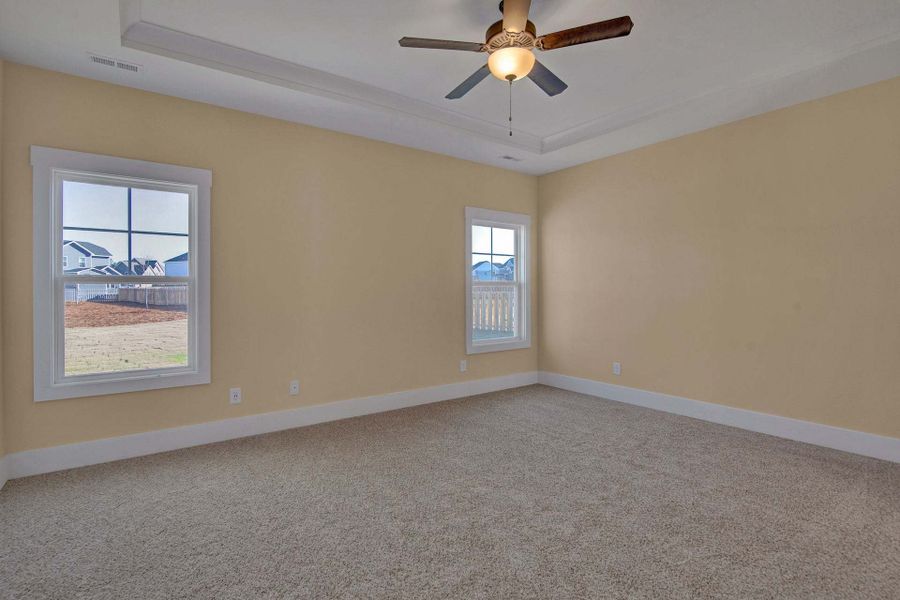 Representative unfurnished interior of a home built from the Bladen by Caviness & Cates Communities in Maggie Way, Wendell (Image 145).