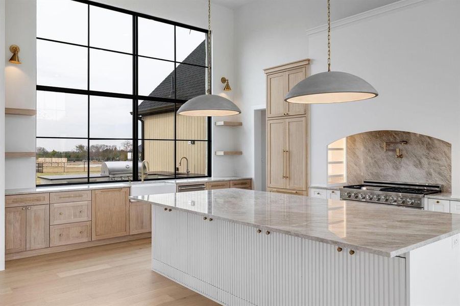 Furnished interior view inside a new home in , Gunter (Image 27).