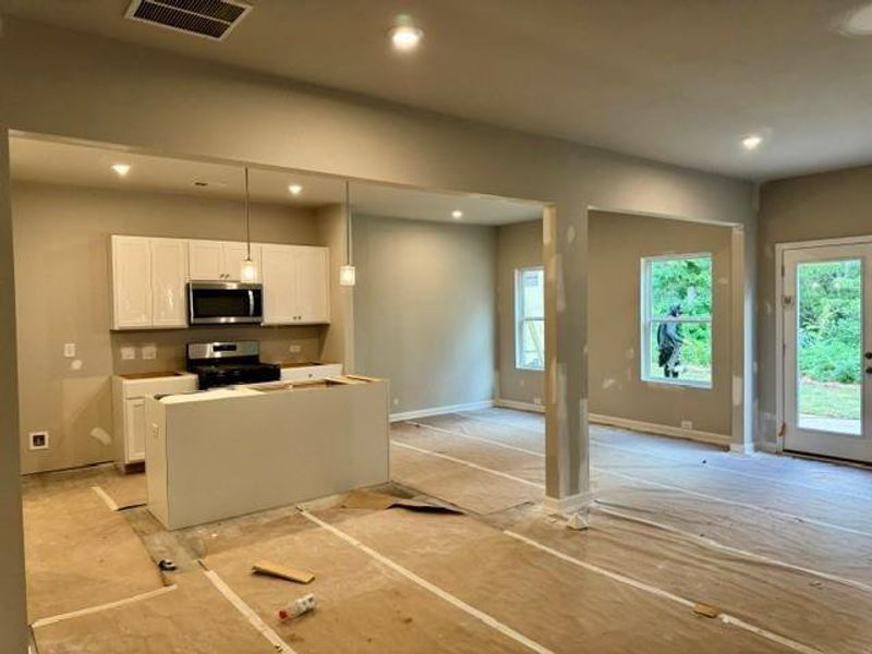 In-progress construction of a new home in Park Center Pointe, Mableton, GA (Image 6).