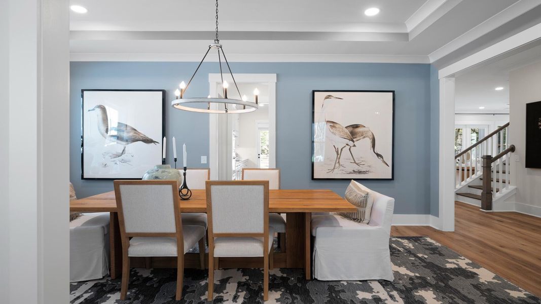 Furnished interior view inside a new home in Briley Pointe, Mount Pleasant (Image 10).