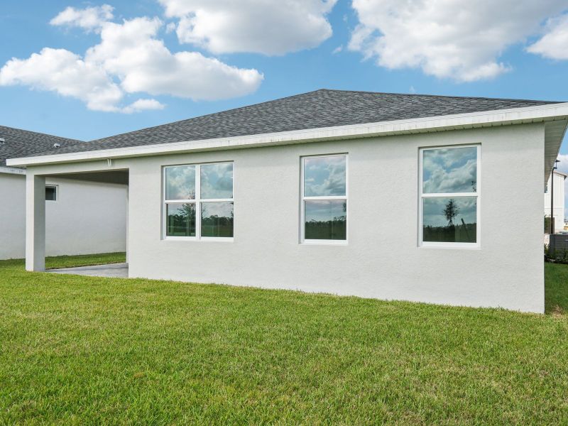 Exterior of the Bergamo floorplan at 11306 NW Firefly Court