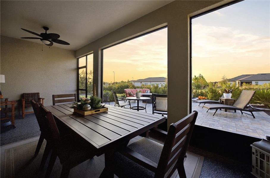 Exterior details and patio area of a home in , Ocala (Image 26).