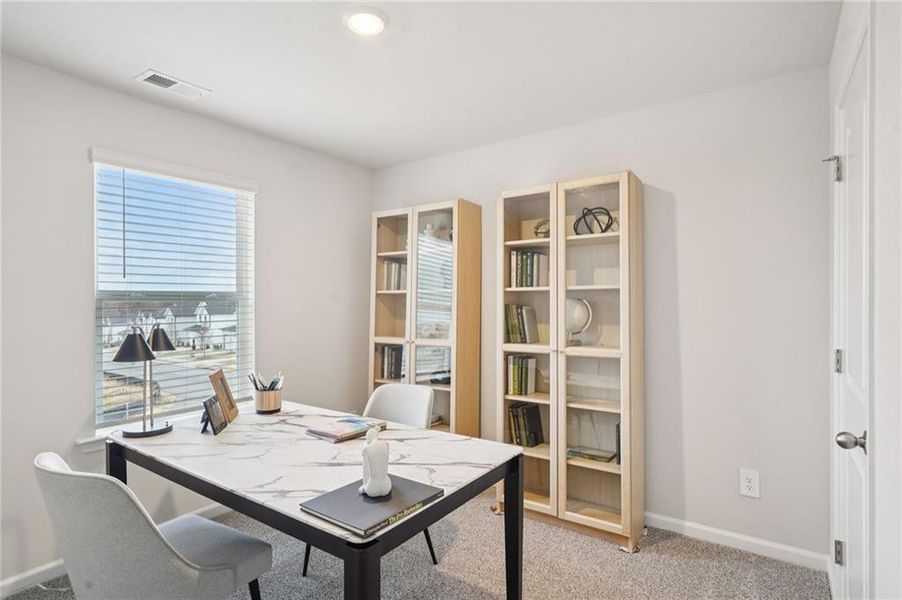 Furnished interior view inside a new home in Avalon - Reserve Series, Conyers (Image 15).