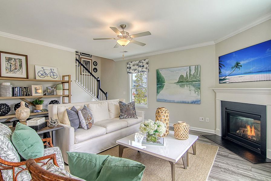 Representative furnished interior of a home built from the Telfair - Genesis Value Collection by Mungo Homes in Clairmont, Charlotte (Image 4). Representative furnished interior of a home built from the Telfair - Genesis Value Collection by Mungo Homes in Clairmont, Charlotte (Image 4).