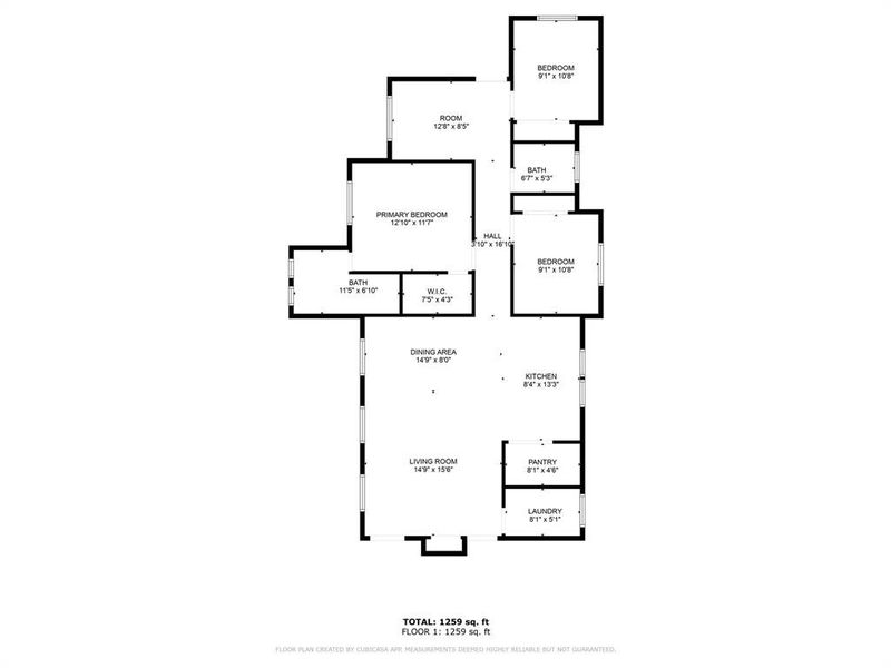2D floor plan layout of this home in , Gun Barrel City, TX (Image 3). 2D floor plan layout of this home in , Gun Barrel City, TX (Image 3).