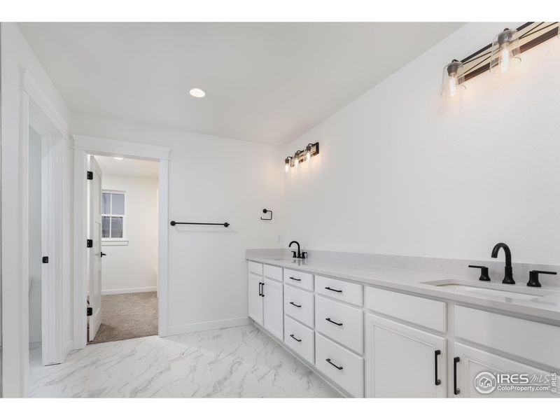 Furnished interior view inside a new home in Westerly, Erie (Image 13).