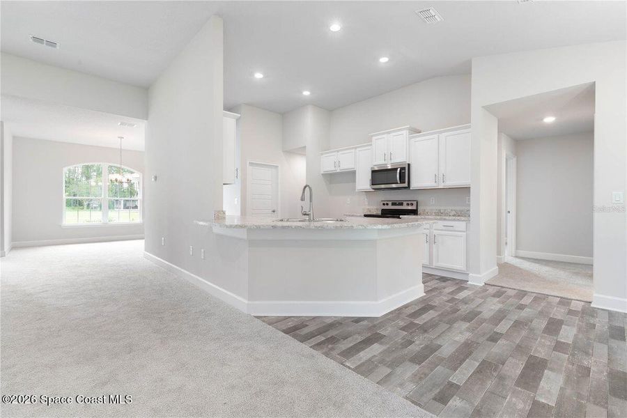 Furnished interior view inside a new home in Palm Bay, Palm Bay (Image 6).
