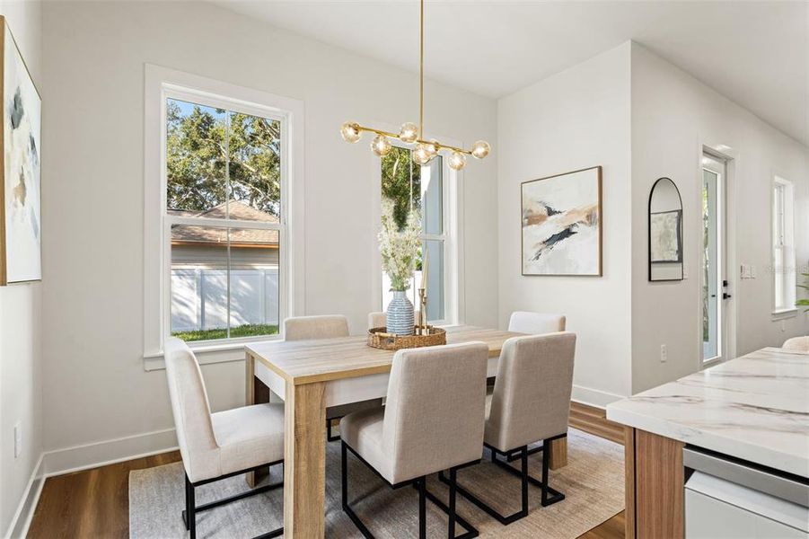Furnished interior view inside a new home in , Seminole (Image 15).