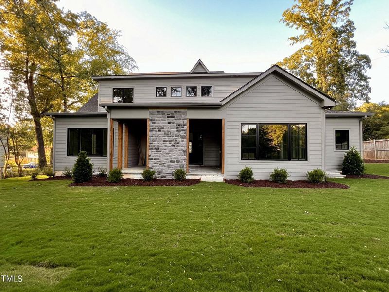 Screened Porch with Fireplace