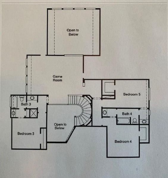 2D floor plan layout of this home in , Cypress, TX (Image 3). 2D floor plan layout of this home in , Cypress, TX (Image 3).