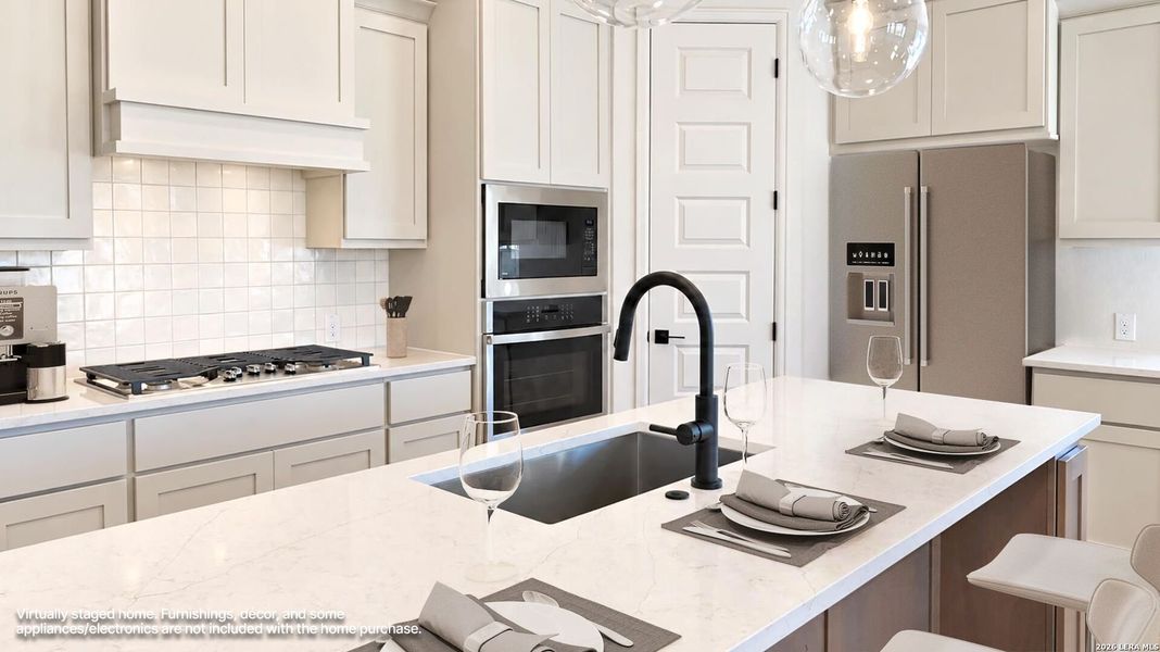 Furnished interior view inside a new home in Mayfair, New Braunfels (Image 15).