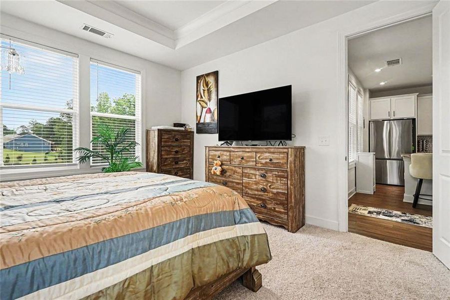 Furnished interior view inside a new home in , Hoschton (Image 11).
