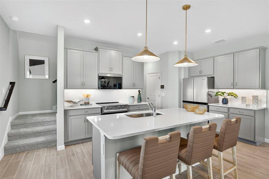 Furnished interior view inside a new home in Crosswind Ranch, Parrish (Image 27).