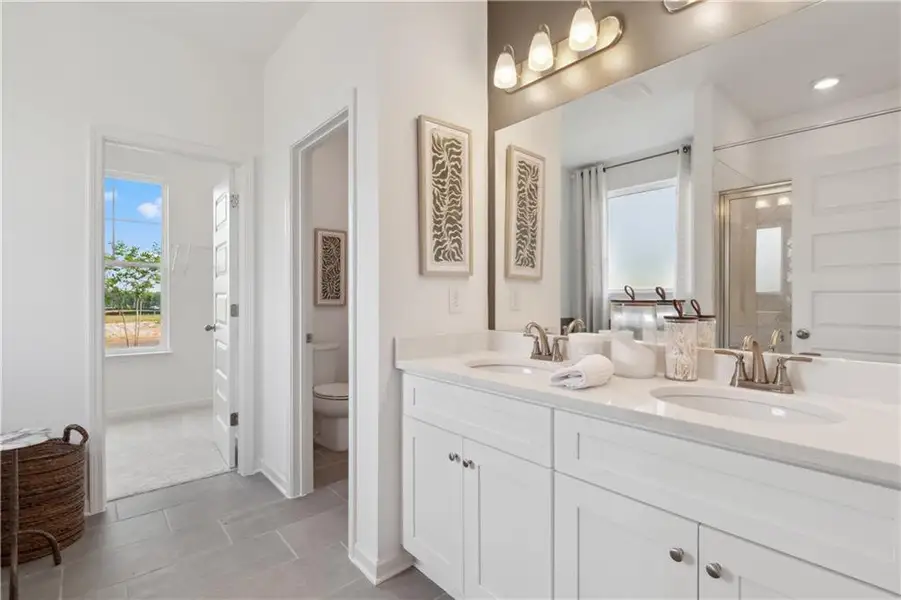 Furnished interior view inside a new home in Westwind Estates, Hampton (Image 15).