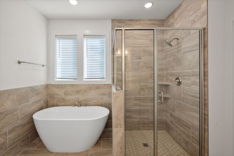 Furnished interior view inside a new home in Heritage Towne, Midlothian (Image 9).
