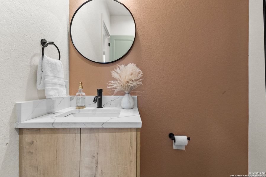 Furnished interior view inside a new home in , San Antonio (Image 35).