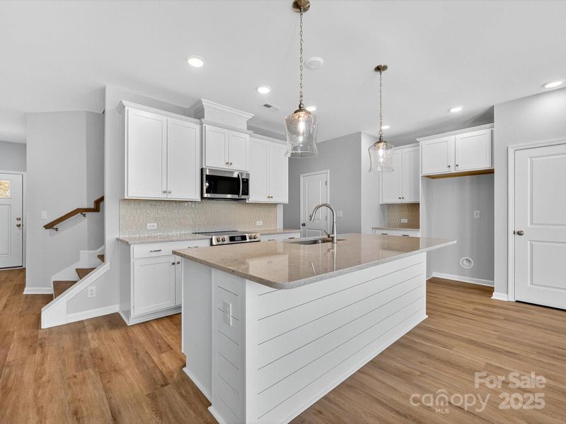 Furnished interior view inside a new home in Westview Towns, Waxhaw (Image 7). Furnished interior view inside a new home in Westview Towns, Waxhaw (Image 7).
