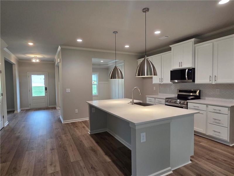Furnished interior view inside a new home in , Bethlehem (Image 8).