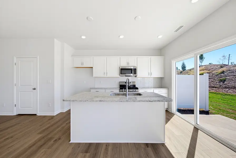 Furnished interior view inside a new home in Sweetbrier, Durham (Image 6).