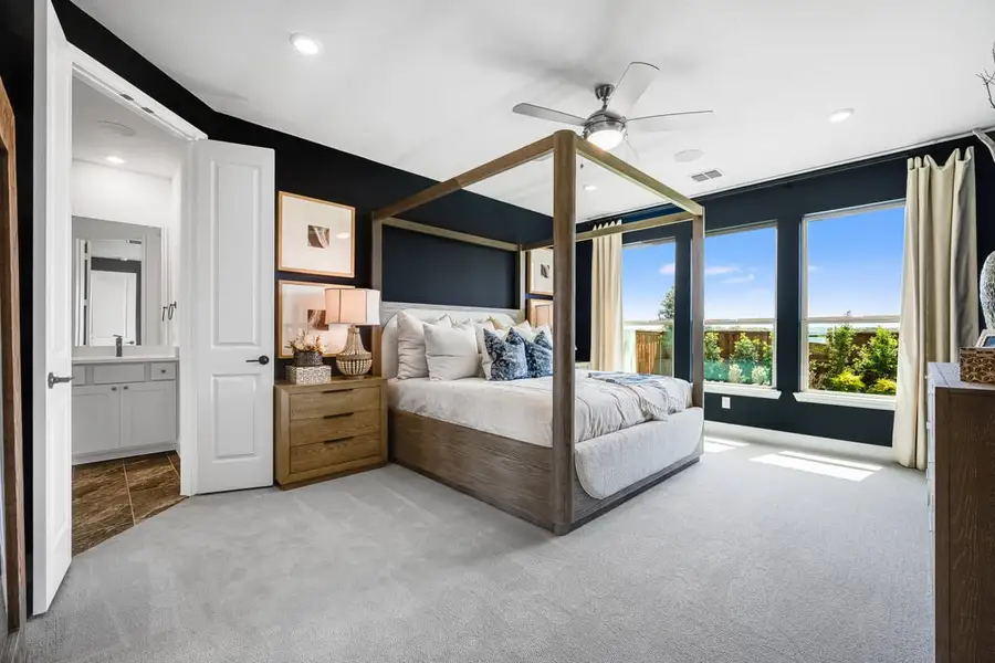 Furnished interior view inside a new home in The Ridge at Northlake, Northlake (Image 4).