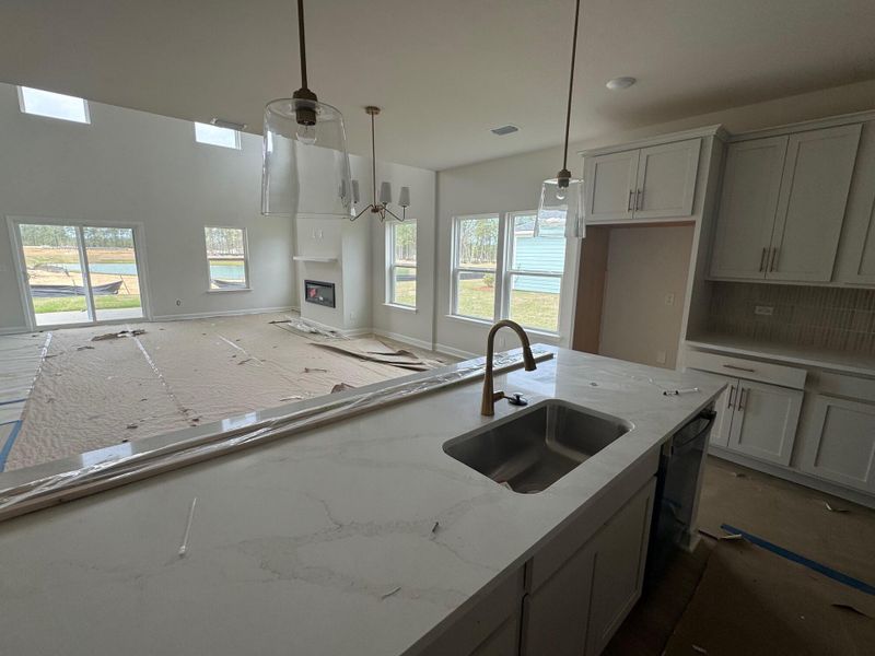 In-progress construction of a new home in Tea Farm, Ravenel, SC (Image 25).