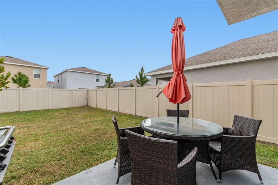 Exterior details and patio area of a home in Westgate at Avalon Park, Wesley Chapel (Image 43).