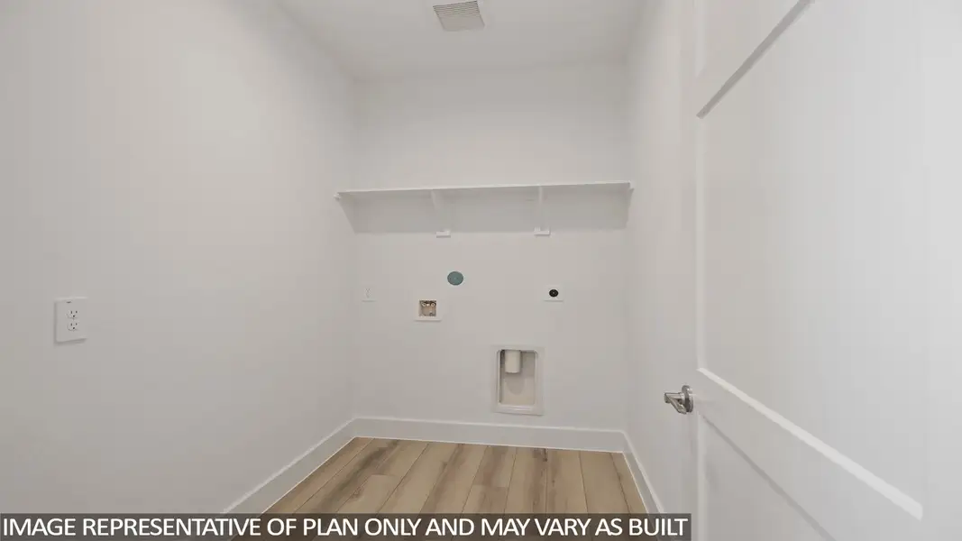 Representative unfurnished interior of a home built from the Garnet by D.R. Horton in Mill Creek Estates, Magnolia (Image 28). Representative unfurnished interior of a home built from the Garnet by D.R. Horton in Mill Creek Estates, Magnolia (Image 28).