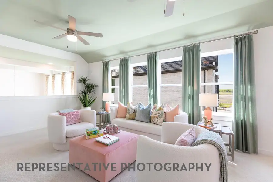 Furnished interior view inside a new home in Indigo, Richmond (Image 19).
