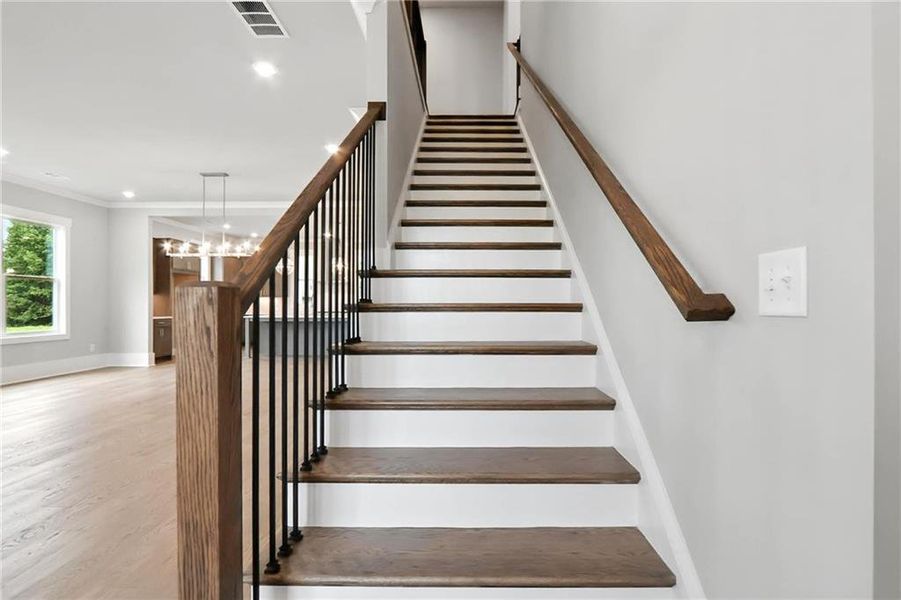 Spacious, unfurnished interior of a new home in Old Town Estates, Dacula (Image 57).