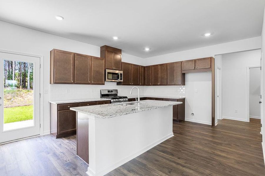 Furnished interior view inside a new home in Heritage River, Euharlee (Image 5).