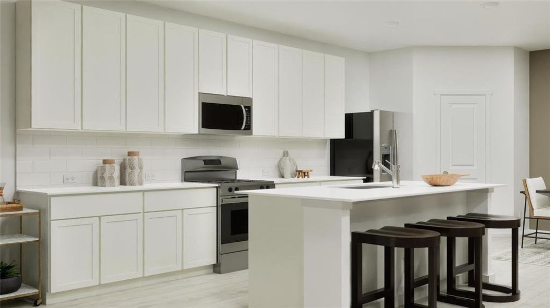 Furnished interior view inside a new home in West Square: Classic, White Settlement (Image 24). Furnished interior view inside a new home in West Square: Classic, White Settlement (Image 24).