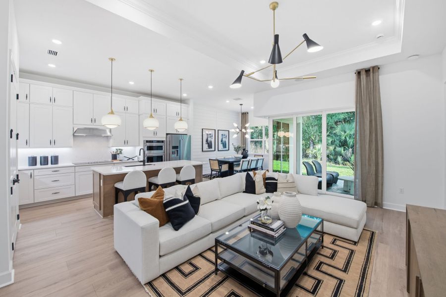 Representative furnished interior of a home built from the Concord by Pulte Homes in Highpointe, Stuart (Image 33). Representative furnished interior of a home built from the Concord by Pulte Homes in Highpointe, Stuart (Image 33).