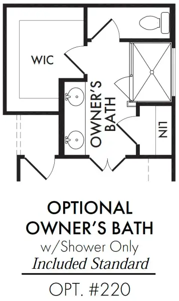 Master Bath – Shower Only